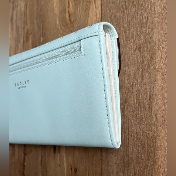 Radley London Radley Crest Broderie Flapover Large Matinee Mint Green NWOT - Picture 9 of 16